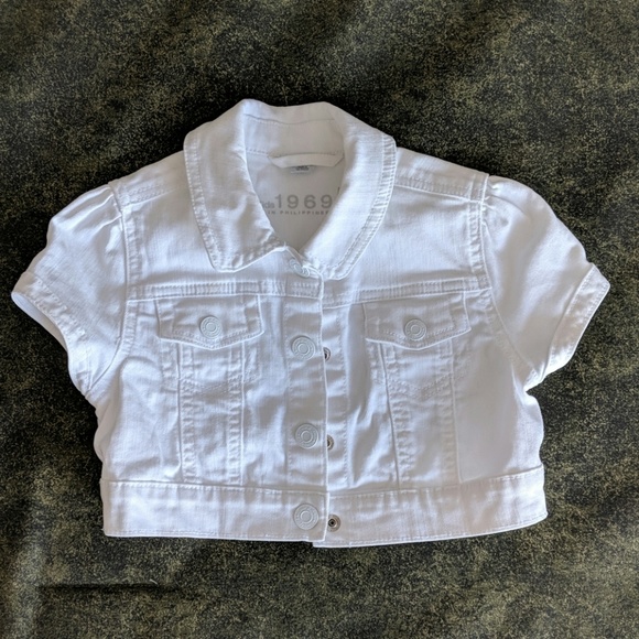 cropped denim jacket kids
